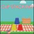a  photo of cup stacking