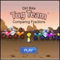 compare fractions tug team