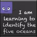 learning the 5 oceans