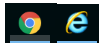 photo of chrome and IE
